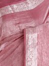 Woven Banarasi Crushed Tissue Saree